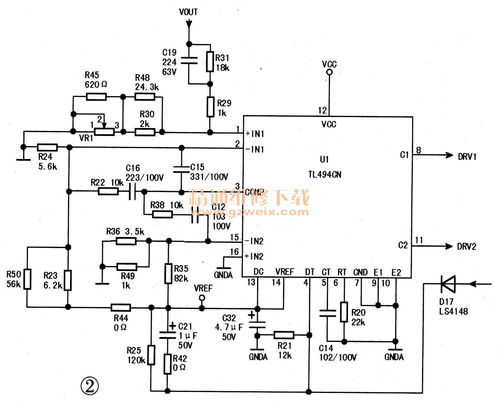 液晶电视维修核心 剖析易损集成电路IRU3037、KA7500与L5991的设计与应用